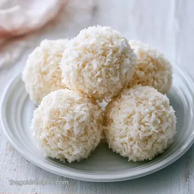 Coconut Condensed Milk Treats in 30 Min Recipe Card