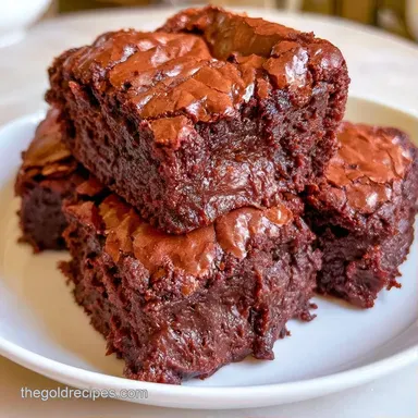 Easy 50-Minute Zucchini Brownies Recipe Card