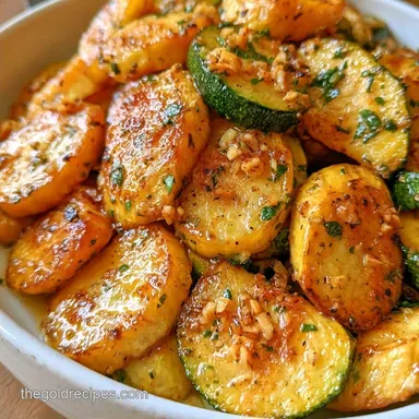 Garlic Sauteed Zucchini in 15 Minutes