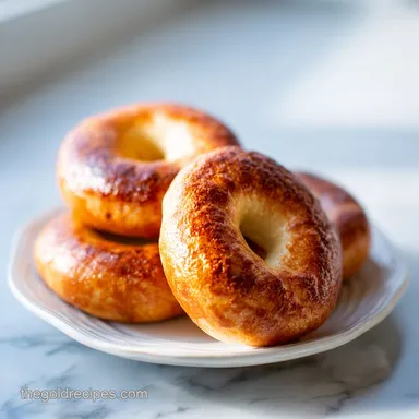 Greek Yogurt Bagels Recipe with Self Rising Flour Recipe Card