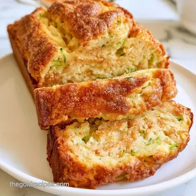 Healthy Zucchini Bread with Greek Yogurt Recipe Card