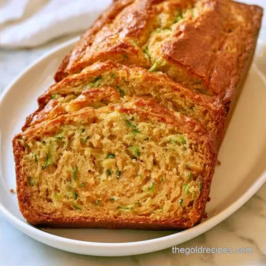 Healthy Zucchini Bread with Greek Yogurt