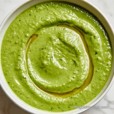 Healthy Zucchini Soup in 25 Minutes Recipe Card