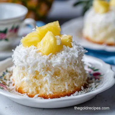 Irresistible Hawaiian Coconut Cake with Coconut Milk: Velvety Recipe Card