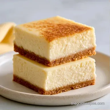 Lemon Cheesecake Bars for 16 Bars Recipe Card