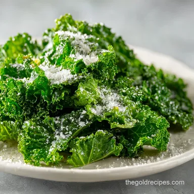 Lemon Parmesan Kale Salad in 10 Minutes Recipe Card