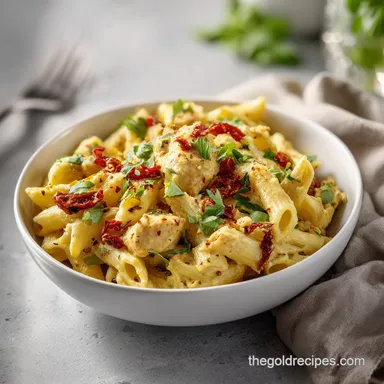 Marry Me Chicken Pasta with Silky Sauce in 35 Min
