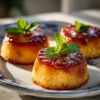 Classic Mini Pineapple Upside Down Cakes in 45 Minutes
