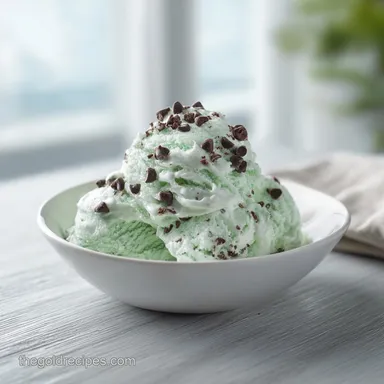 Mint Chocolate Chip Protein Ice Cream | 24h 10m Recipe Card