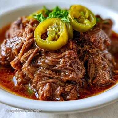 Missippi Pot Roast for 10 Servings