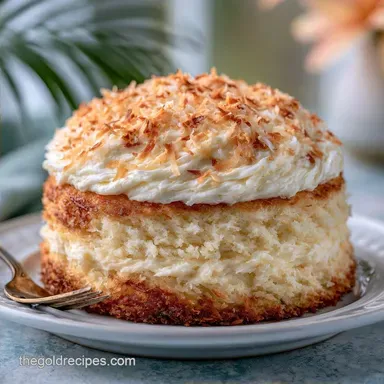 Moist Coconut Cake Recipe: Fluffy