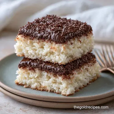 No Bake Coconut Bars in 10 Minutes Recipe Card