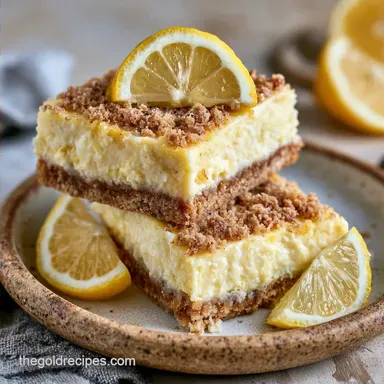 No Bake Lemon Bars in 15 Minutes