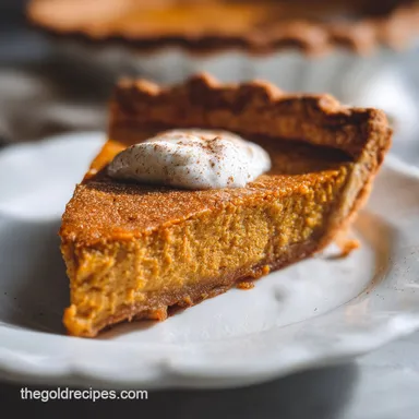 Perfect Pumpkin Pie with Sweetened Condensed Milk in 70 Minutes Recipe Card