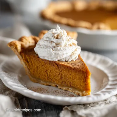 Perfect Pumpkin Pie with Sweetened Condensed Milk in 70 Minutes