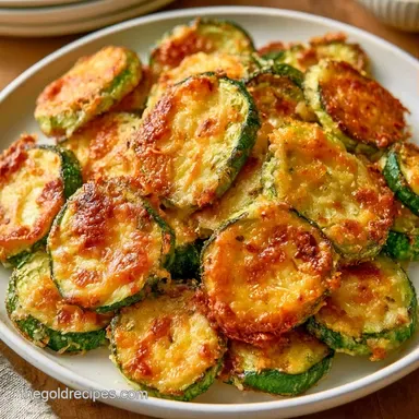 Roasted Zucchini with Parmesan: Crispy Recipe Card