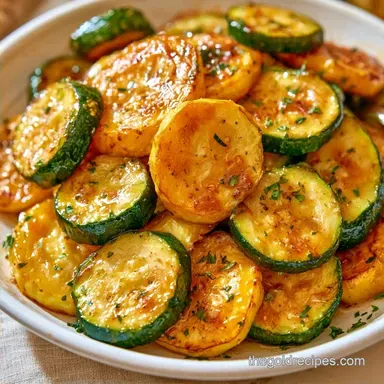 Saut&eacute;ed Zucchini and Squash in 15 Minutes