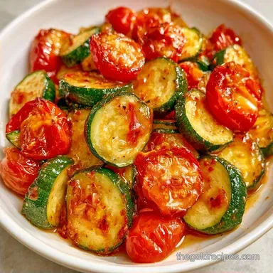Sauteed Zucchini with Tomatoes in 25 Min