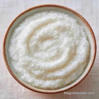 Simple Coconut Pudding Recipe for 4 Recipe Card