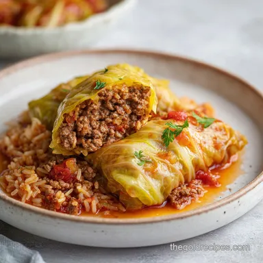 Unstuffed Cabbage Rolls: One Pot Dinner