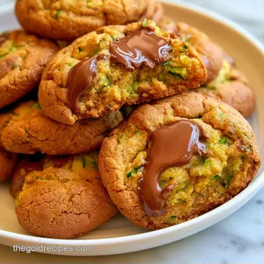 Zucchini Chocolate Chip Cookies in 30 Min Recipe Card