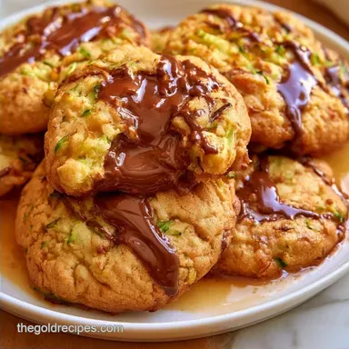 Zucchini Chocolate Chip Cookies in 30 Min