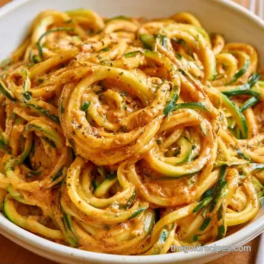 Zucchini Pad Thai in 30 Minutes Recipe Card
