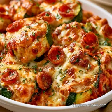 Zucchini Pizza Bites in 25 Minutes Recipe Card