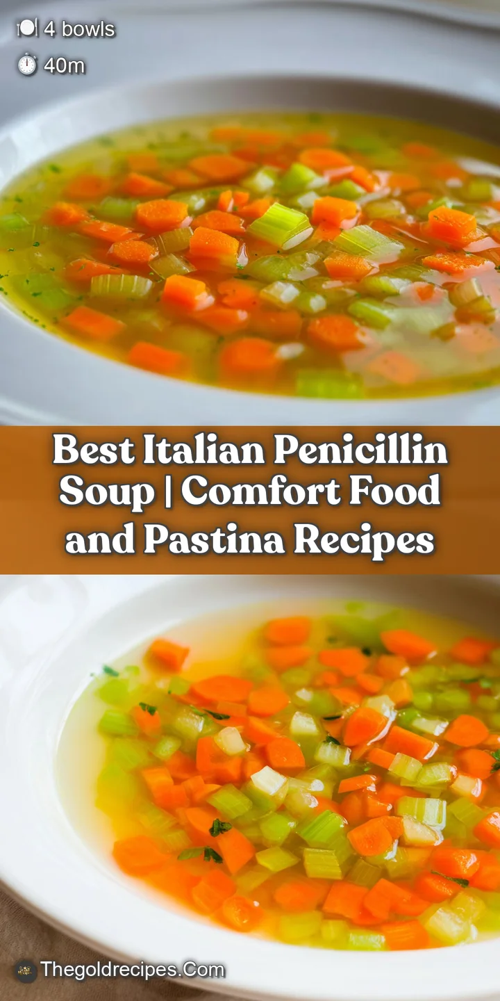 Close-up of a steaming spoon lifting golden broth and soft vegetables, with glistening oil droplets on the surface.