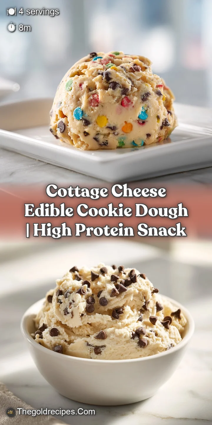 Close-up shot of beige cookie dough flecked with multi-colored sprinkles, oozing richness and sweetness. A delightful indu...