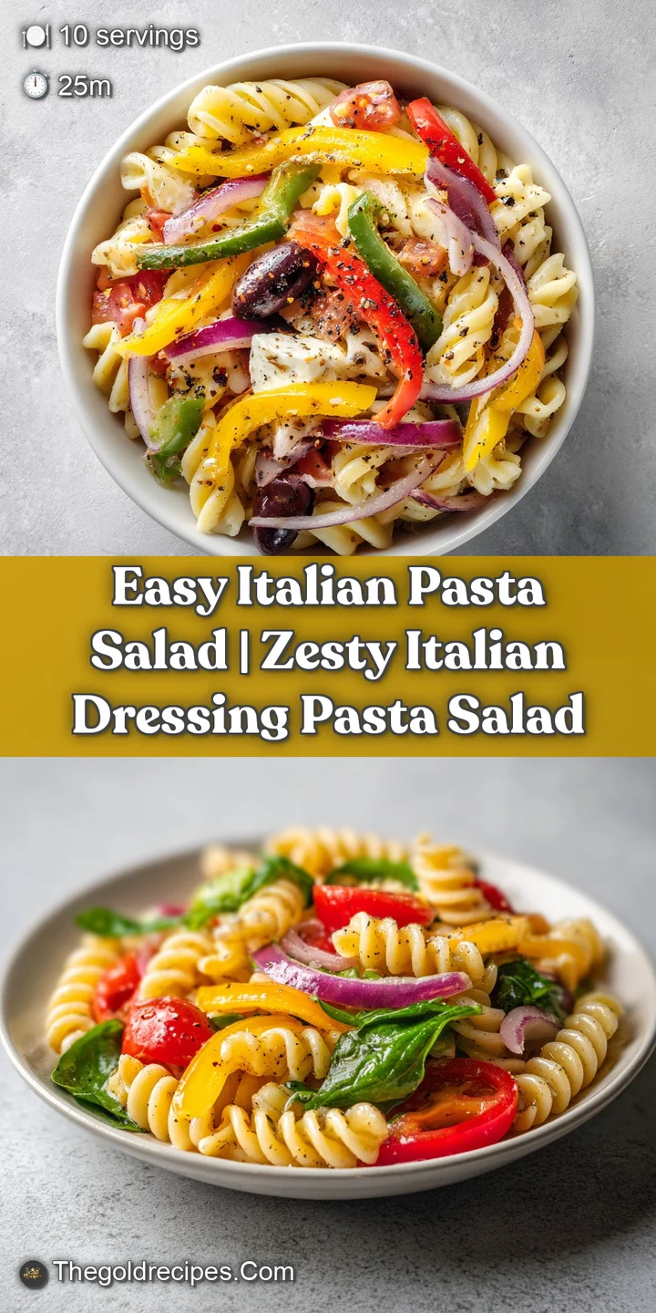 Close-up of chewy pasta coated in a light dressing with glistening salami and fresh basil