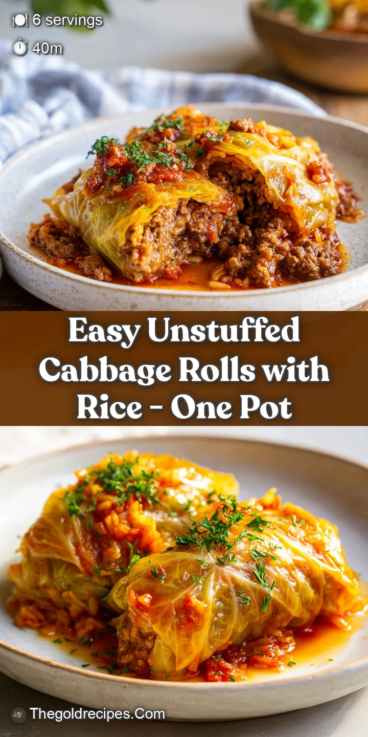 Close-up captures the vibrant red tomato sauce coating the shredded cabbage, rice, and ground beef in this comforting dish.