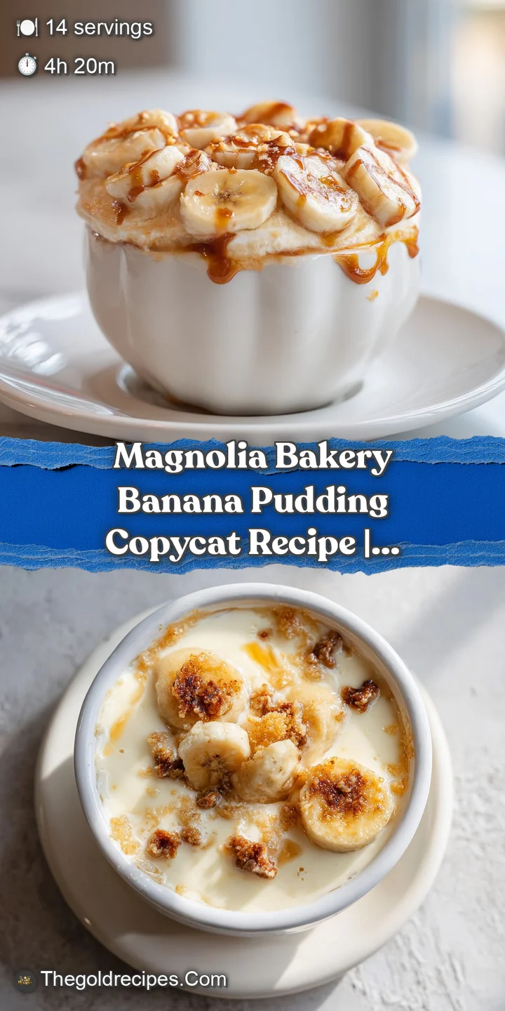 Close-up of luscious banana pudding showing soft whipped cream, vanilla wafer crumbles, and slices of ripe banana.