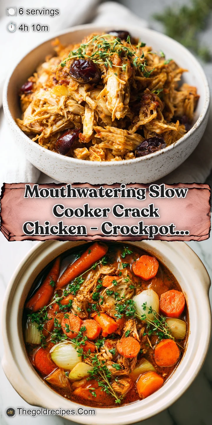 Close-up of tender, cheesy shredded chicken topped with crisp, golden bacon crumbles and bright green chives, glistening s...