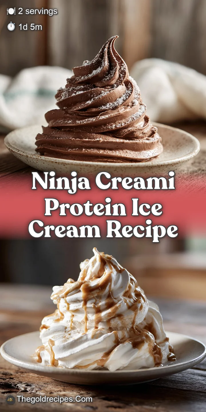 Close-up of light beige protein ice cream showing a velvety, smooth texture with a slight sheen and a hint of condensation.