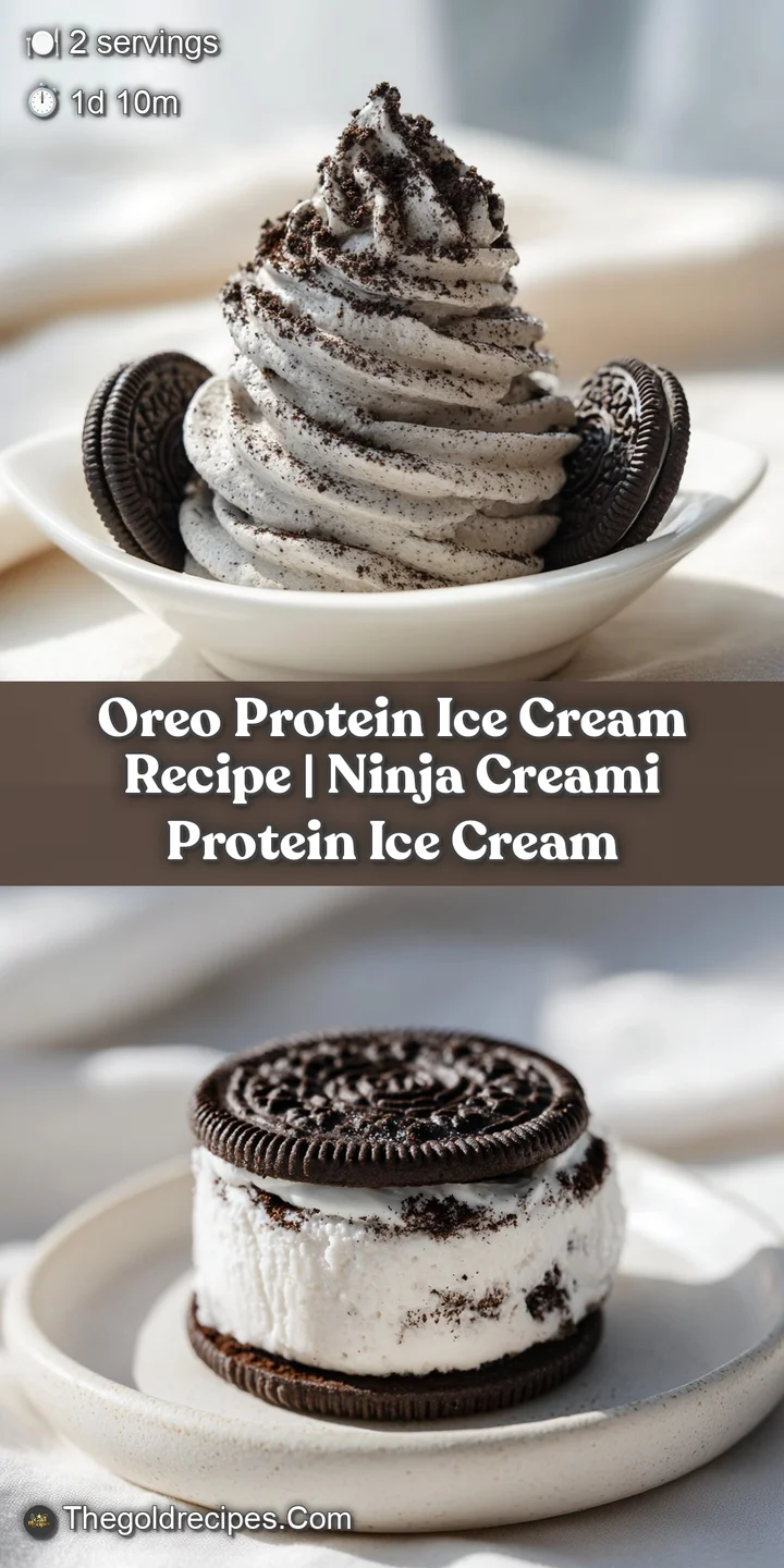 Close-up of creamy, soft-serve ice cream studded with crumbled chocolate sandwich cookies, promising a cool, sweet treat.