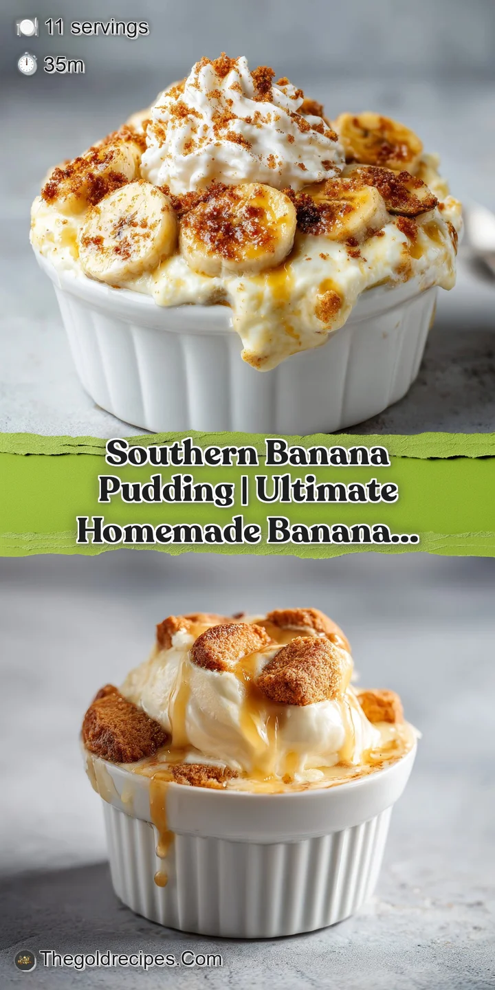 Close-up of sliced bananas nestled in velvety custard with delicate vanilla wafer crumbs.