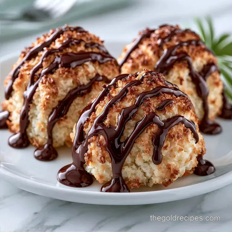 Coconut Macaroons with Condensed Milk