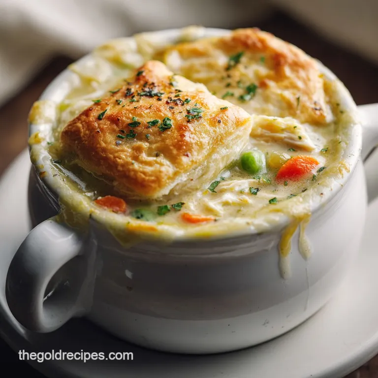Creamy Chicken Pot Pie Soup
