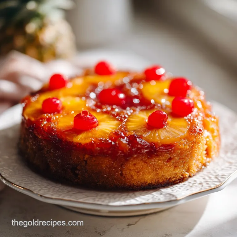 Classic Pineapple Upside Down Cake