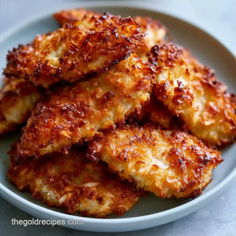 Crispy Coconut Chicken Tenders