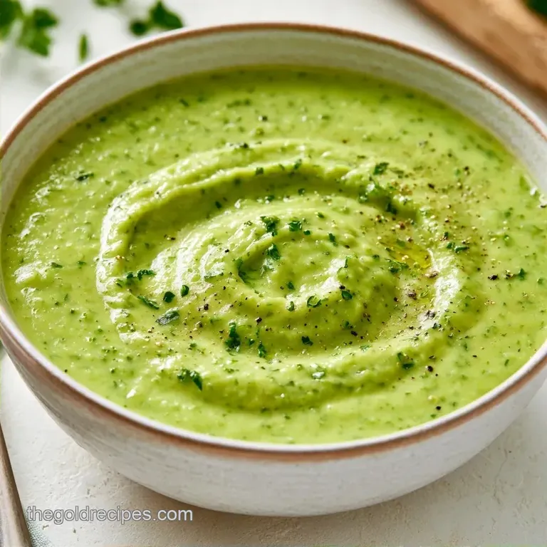 Cream of Zucchini Soup in 27 Minutes