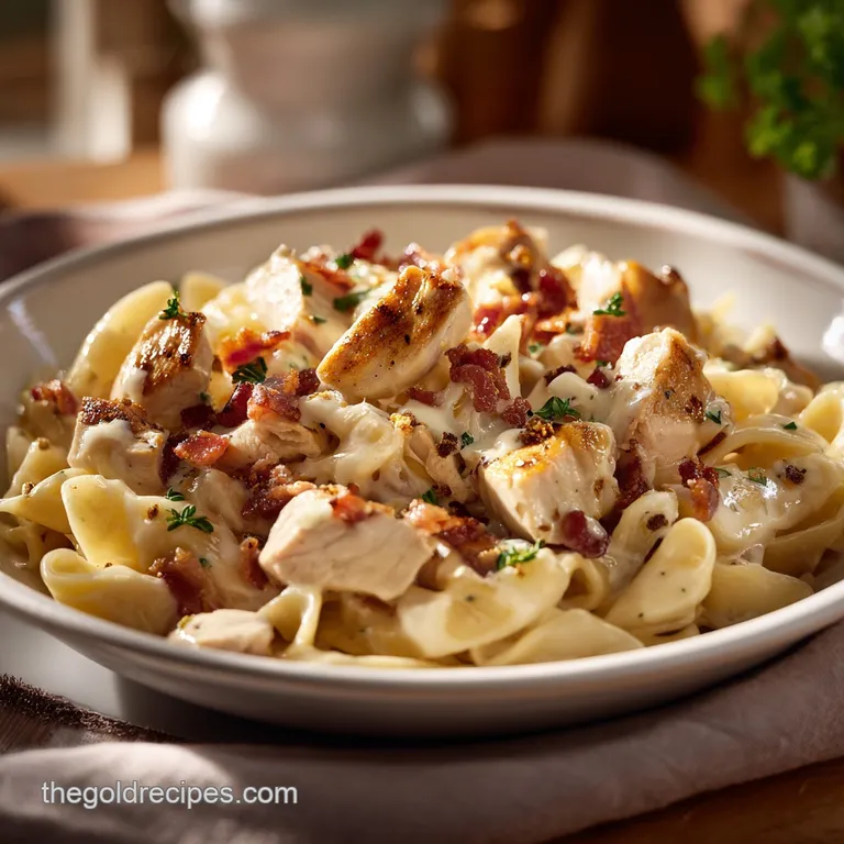 Elegant white bowl of cheesy pasta topped with fresh green parsley and a dusting of black pepper on a linen cloth.