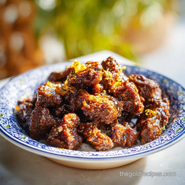 Delicate fried chicken livers artfully arranged on a white plate, garnished with parsley and a lemon wedge. Simple elegance.