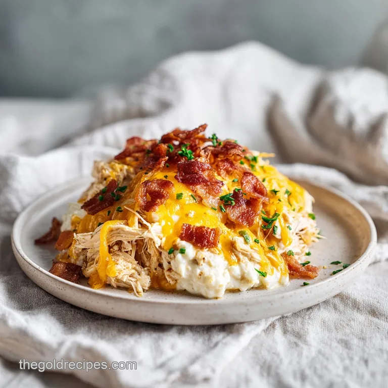 Crack Chicken: Hearty and Creamy