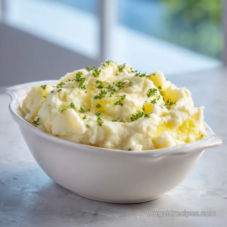 Crockpot Mashed Potatoes with Cream Cheese