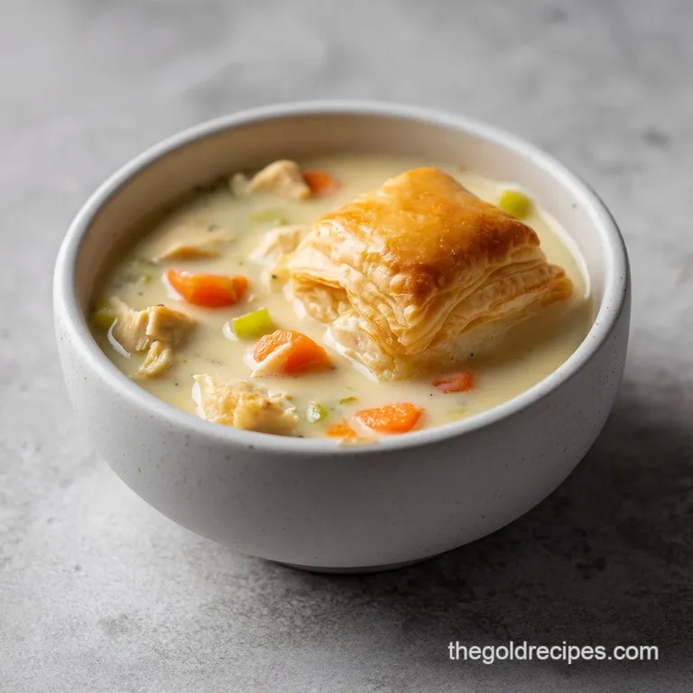 Delicious Chicken Pot Pie Soup: Creamy and Hearty