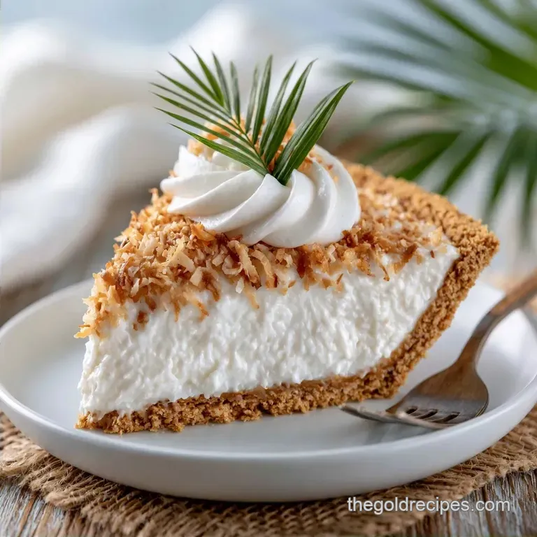 Easy Coconut Cream Pie with Condensed Milk