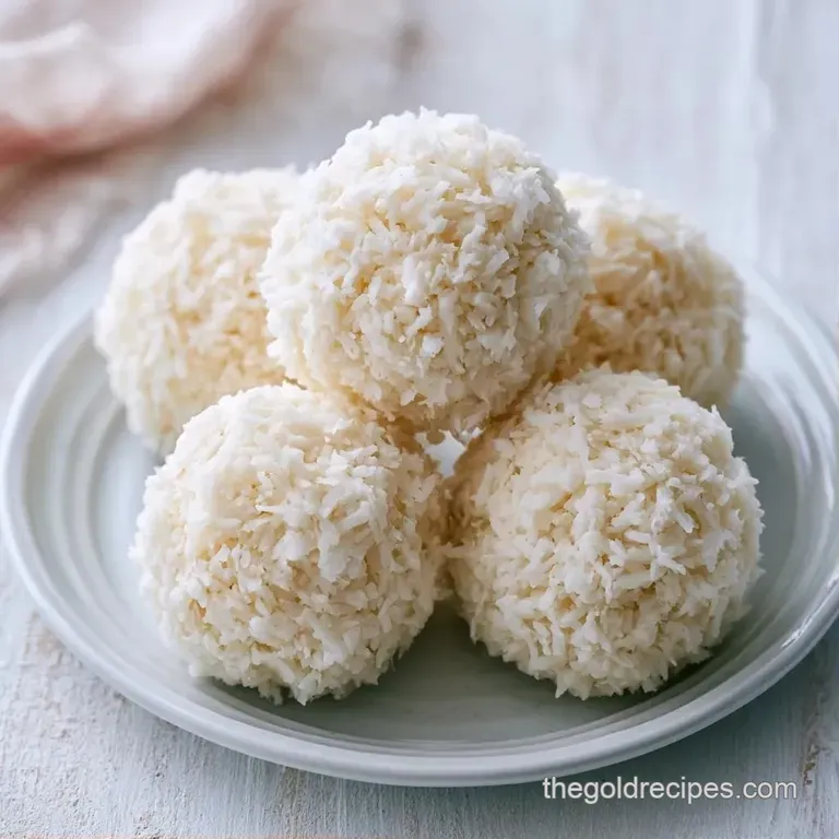 Small, creamy white coconut squares arranged linearly on a slate board, garnished with a fresh mint leaf.