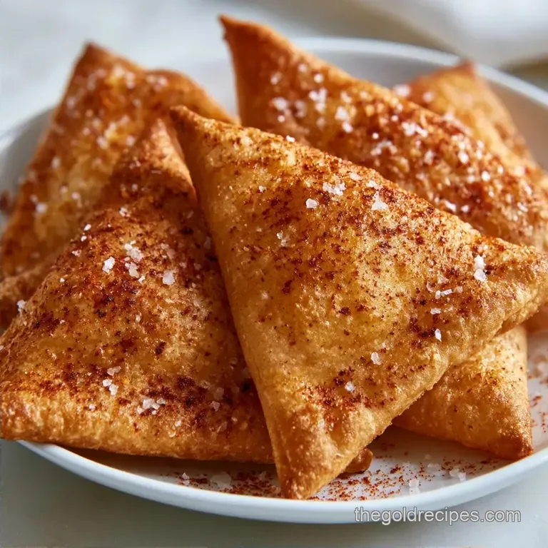 Healthy Baked Pita Chips with Garlic and Paprika